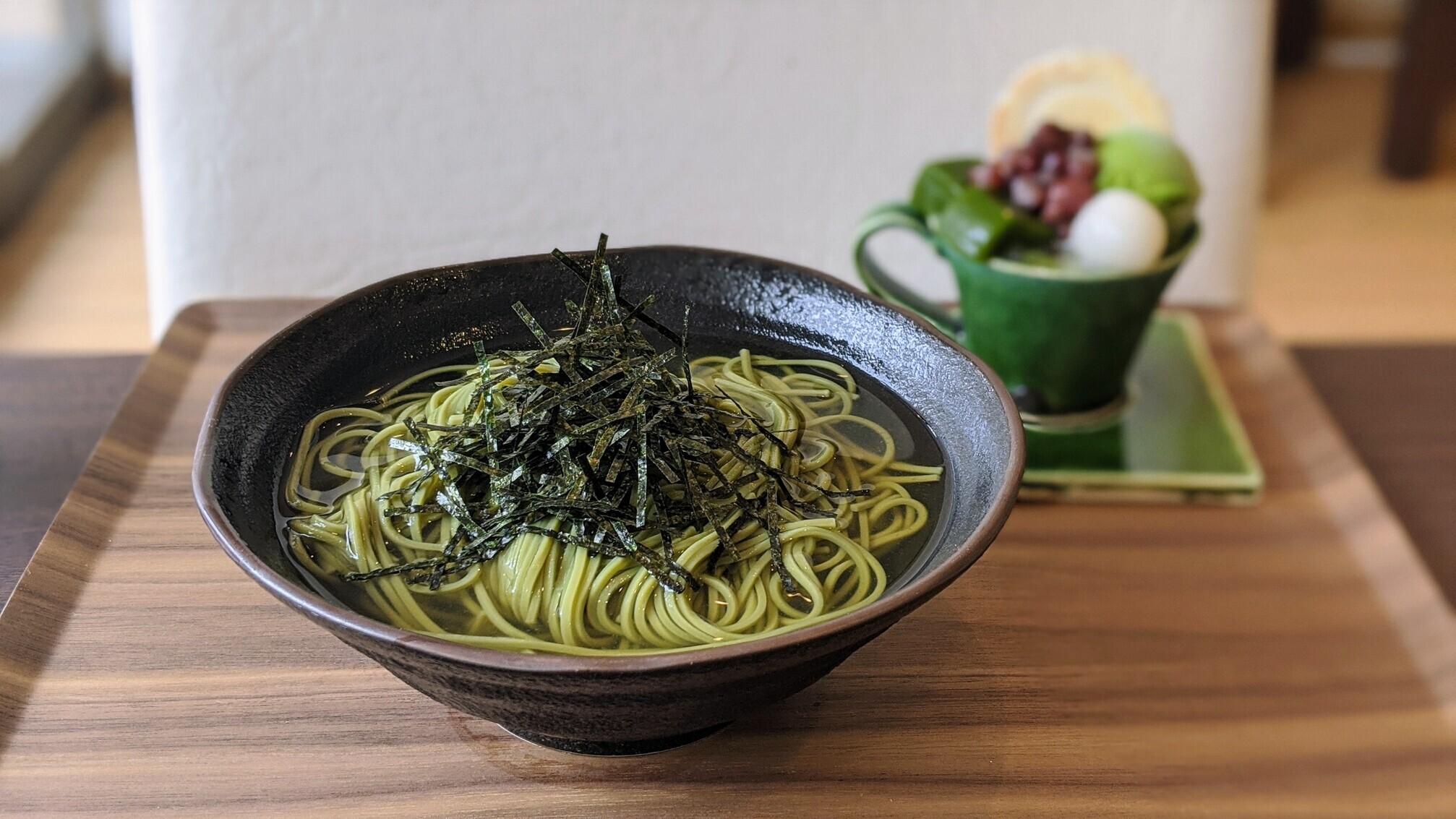 玉露そば（デザートセット）